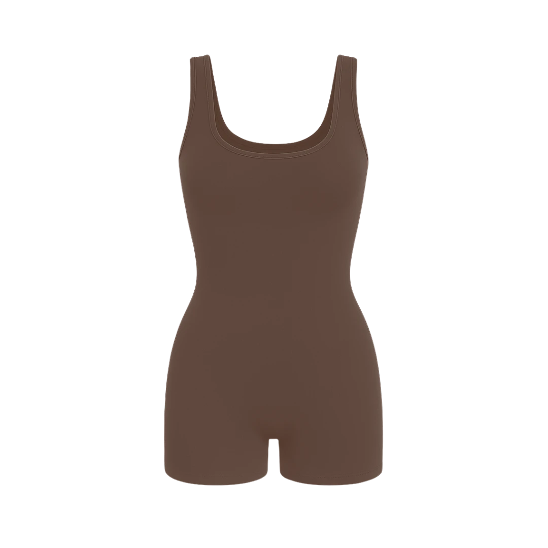 Macacão com decote oval | BodyVie - Clarisse